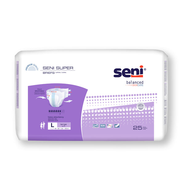 Seni Super Briefs with Tabs - Heavy Absorbency