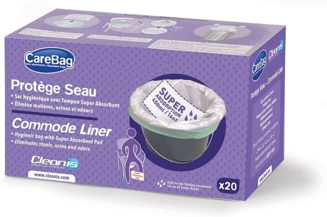Leak-Resistant - Cleanis Commode Liners