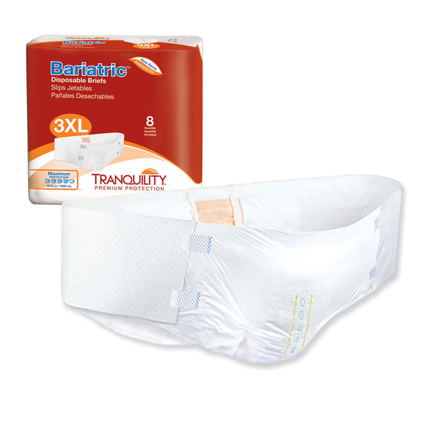 Bariatric Disposable Brief, 3X-Large