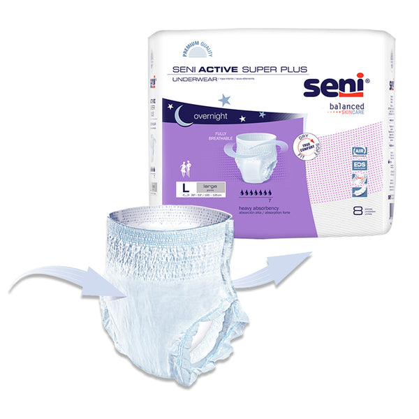 Adult Diapers -Tena Super Plus Protective Underwear for Women, Sm/M, 72 per  case, Shipping Included