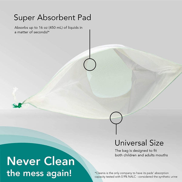 Vomit Bag with Super Absorbent Pad