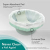 Leak-Resistant - Cleanis Commode Liners